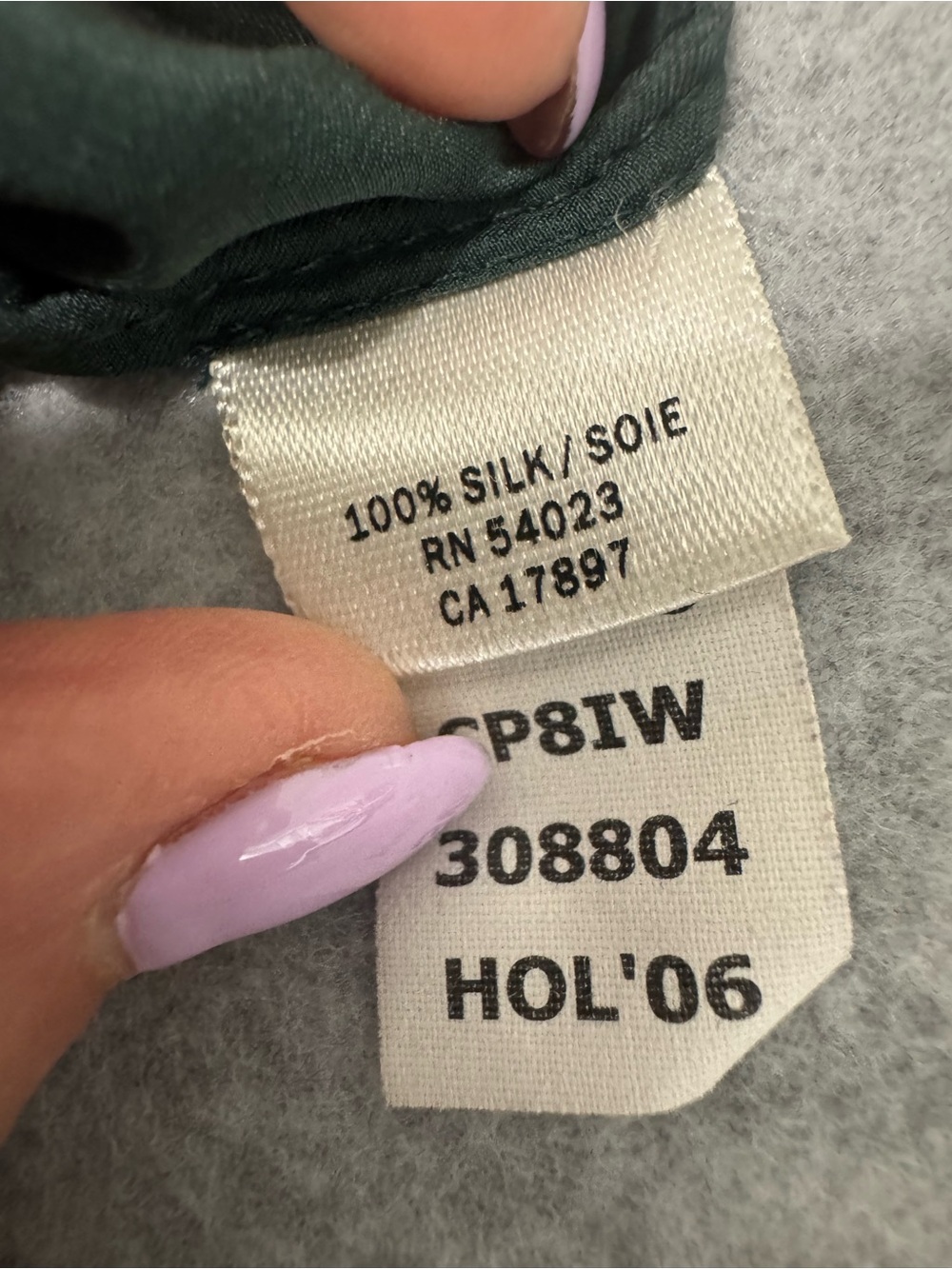 Old Navy Vintage Silk Y2K Empire Waistline Emerald Green Fairy Blouse XL - Picture 13 of 13